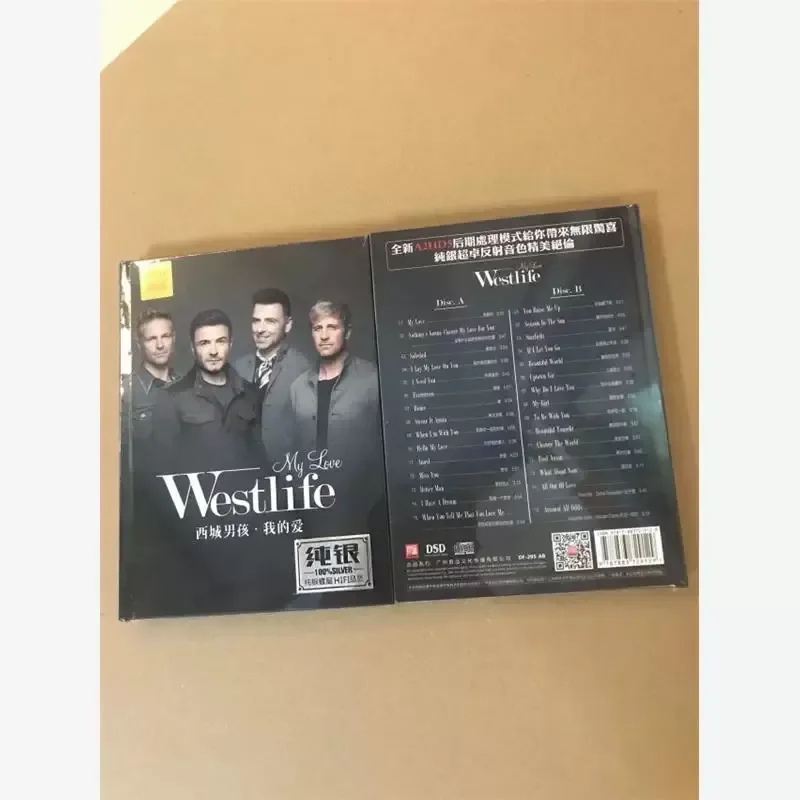 

Westlife Album for Classic English Songs Genuine Lossless Sound Quality CD for Sterling Silver 2CD