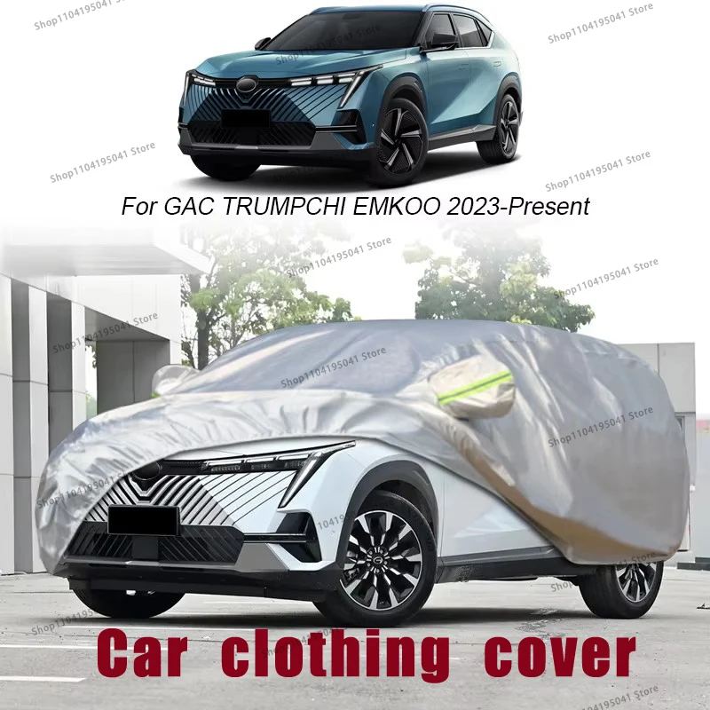 

For GAC Trumpchi EMKOO Full Car Cover Rain Frost Snow Car protective cover ,UV protection,Car paint protection