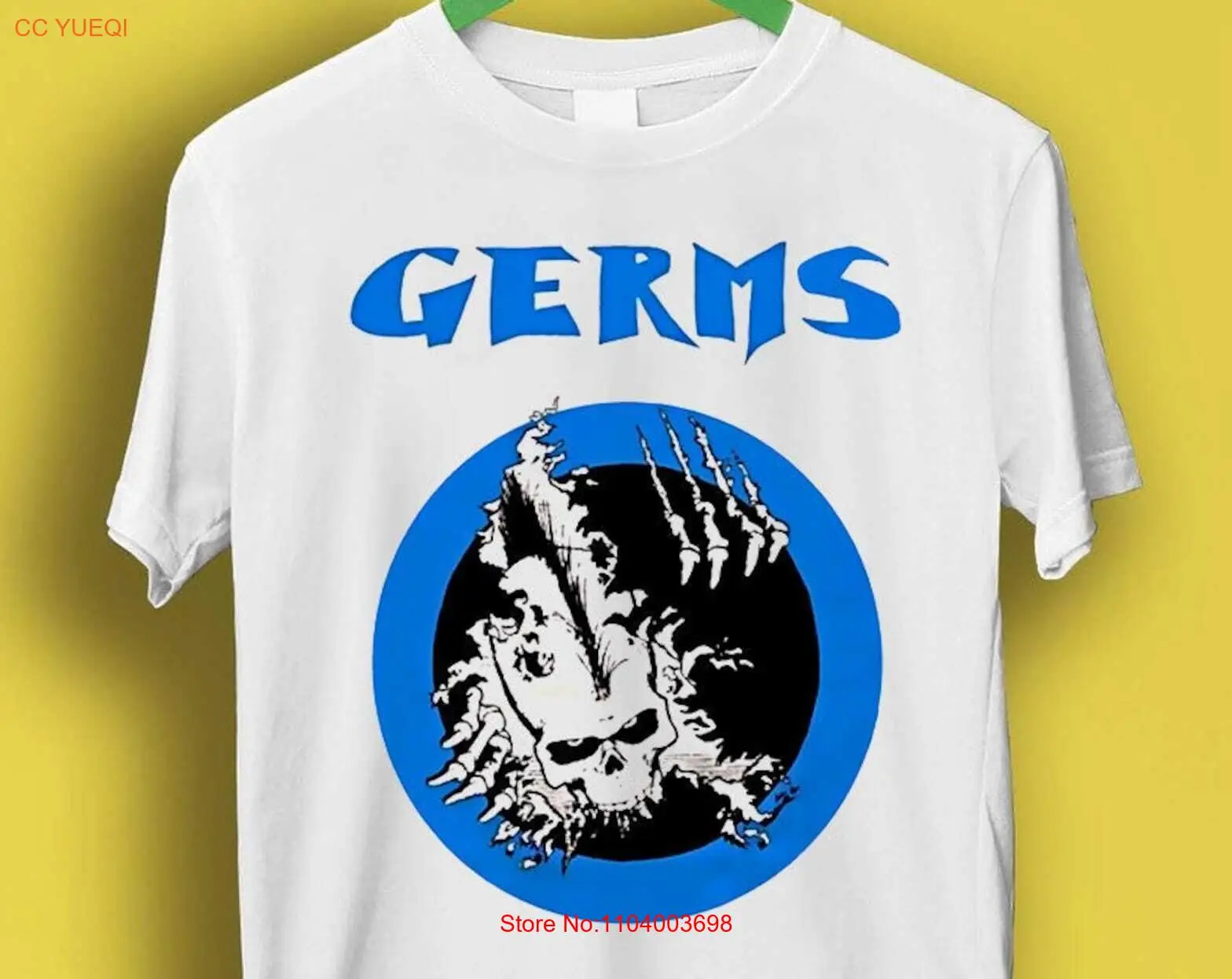 New Vintage Graphic Designed The Germs Rock Punk Music T Shirt P108 HOT 2024