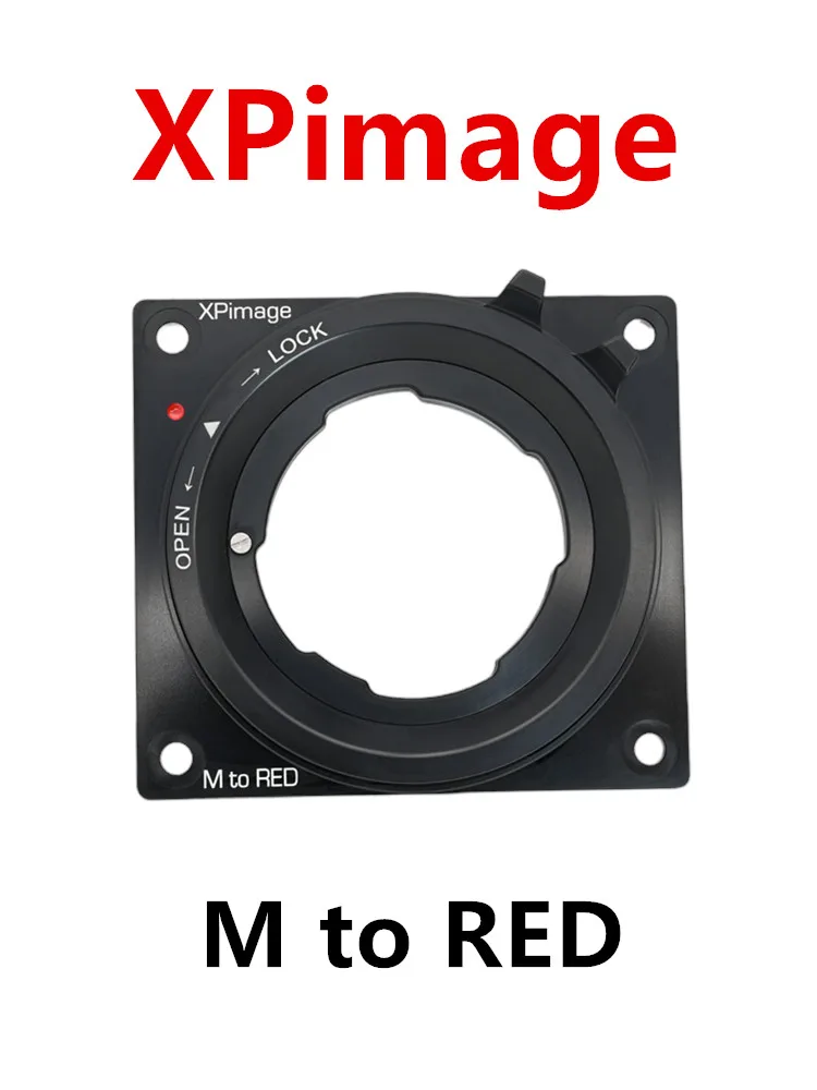 XPimage Locking Adapter for Leica M Lens to RED Epic/Scarlet-X / SCARLET-W / DRAGON-X / GEMINI / 8K VV Camcorder Camera