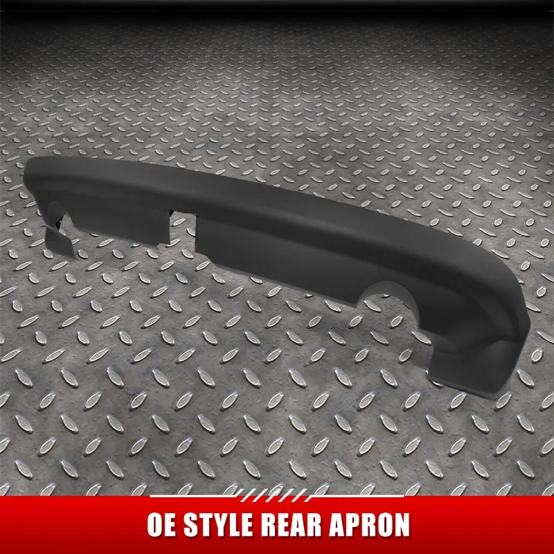 US For 2007 2008 2009 2010  Ford Edge SE SEL w/Tow Hook Hole Gray Textured Rear Lower Bumper Cover