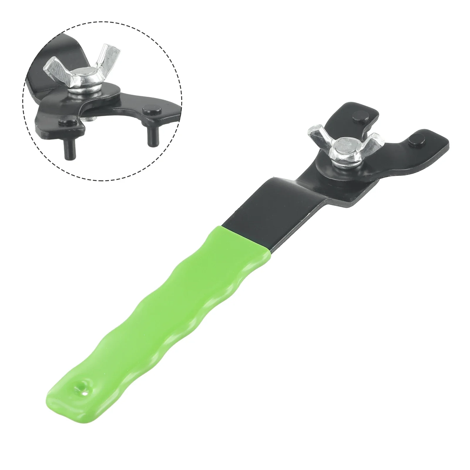 1PC Adjustable Angle Grinder Key Pin Wrench Spanner 12-47mm Lock Nut Repair Tool Handheld Household Power Tool Accessories