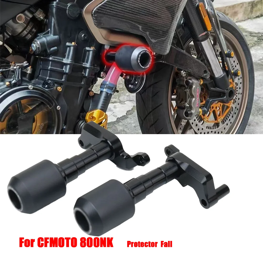 For CFMOTO 800NK Frame Protector Bumper Protection Anti-slip Block NK800 Fall Arrester Protectors 800NK 2023 Fairing Anti-fall