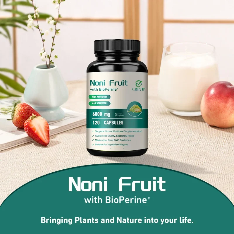 Noni Fruit Capsules - Antioxidant Boosts Immune System Energy Booster