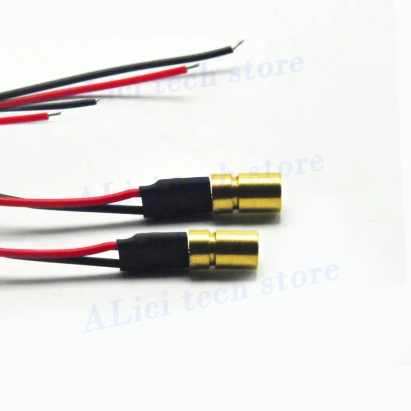 850nm 5mW IR Dot Infrared Laser Diode Module IR Brass LED 6x10mm