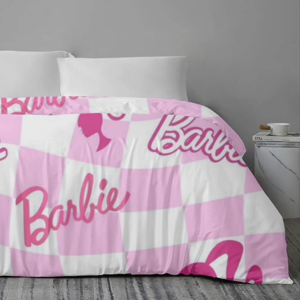 Barbie Bed Sheets Set  Comforter Quilt Cover Duvets Double Bedding