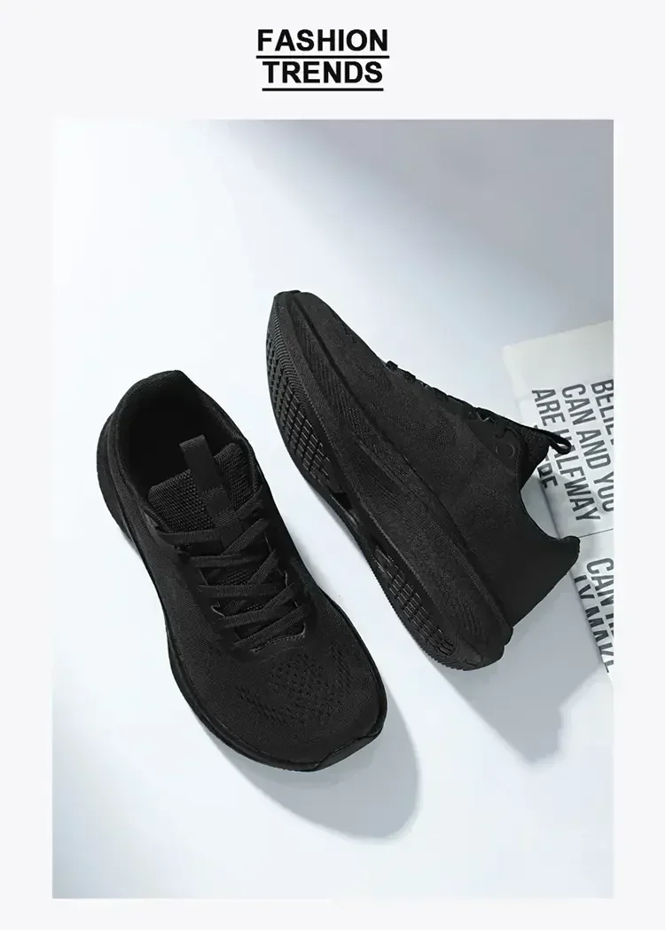 Herren-Laufschuhe mit breiter Passform, Komfort-Wanderschuhe für Damen, Unisex Atmungsaktives Mesh, Rutschfeste Dämpfung Trainingsschuhe – Detail 29