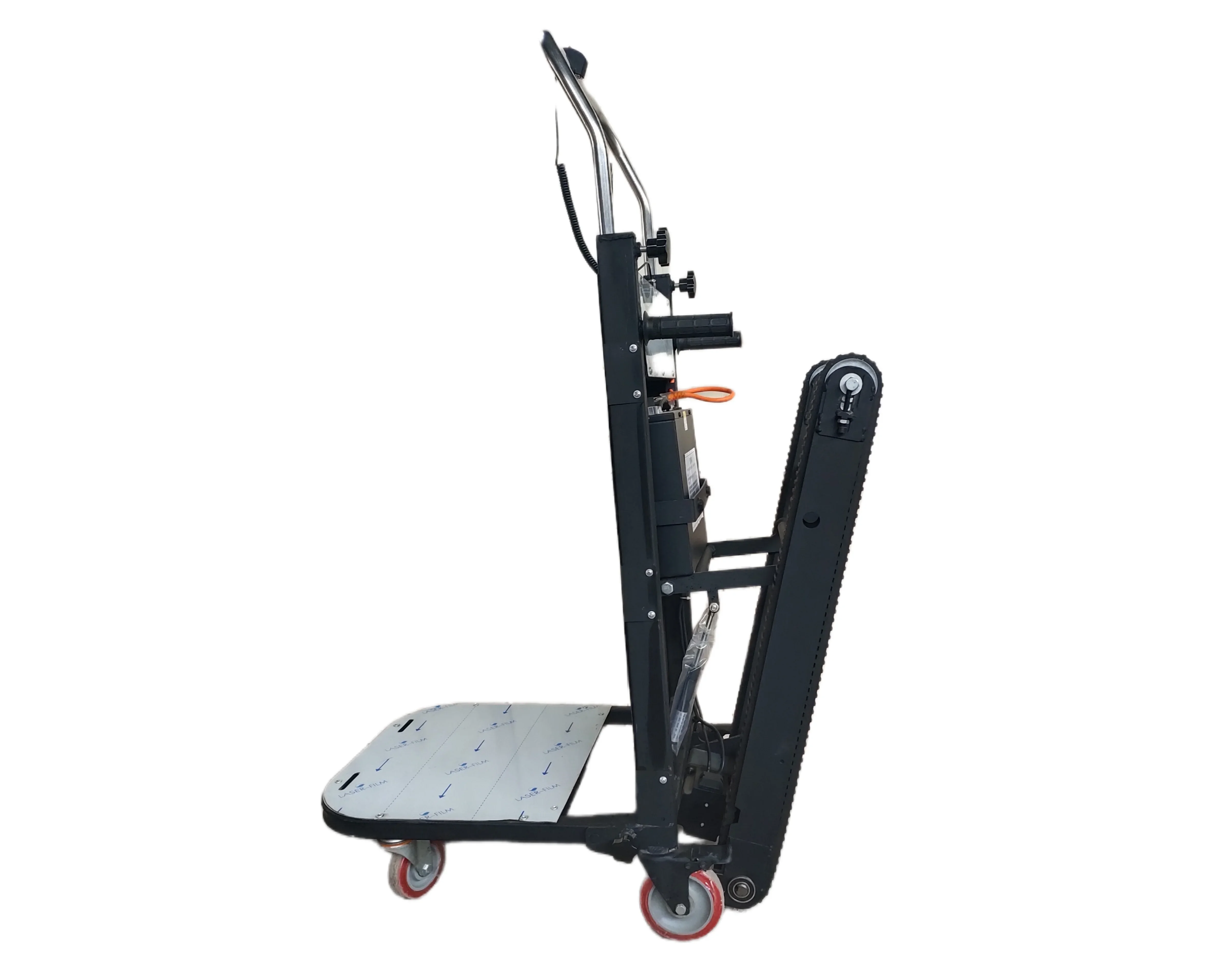 Crawler Type 180kg Electric Step Stair Climber Machine Hand Trolley For Transportation Forklift