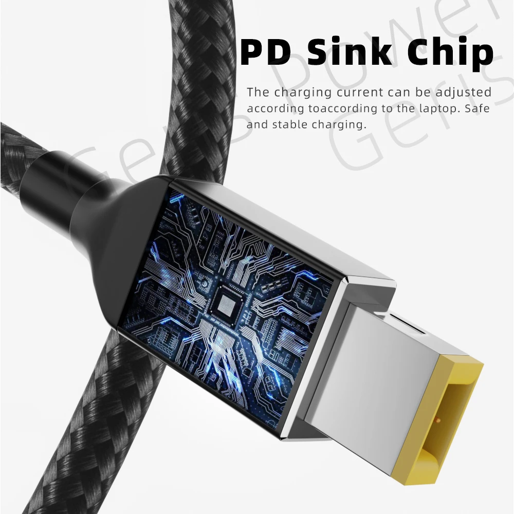 USB-кабель для быстрой зарядки Lenovo ThinkPad T440p T530 T540p W540 Y50 Y70 G500 G405, 90 Вт, 135 Вт