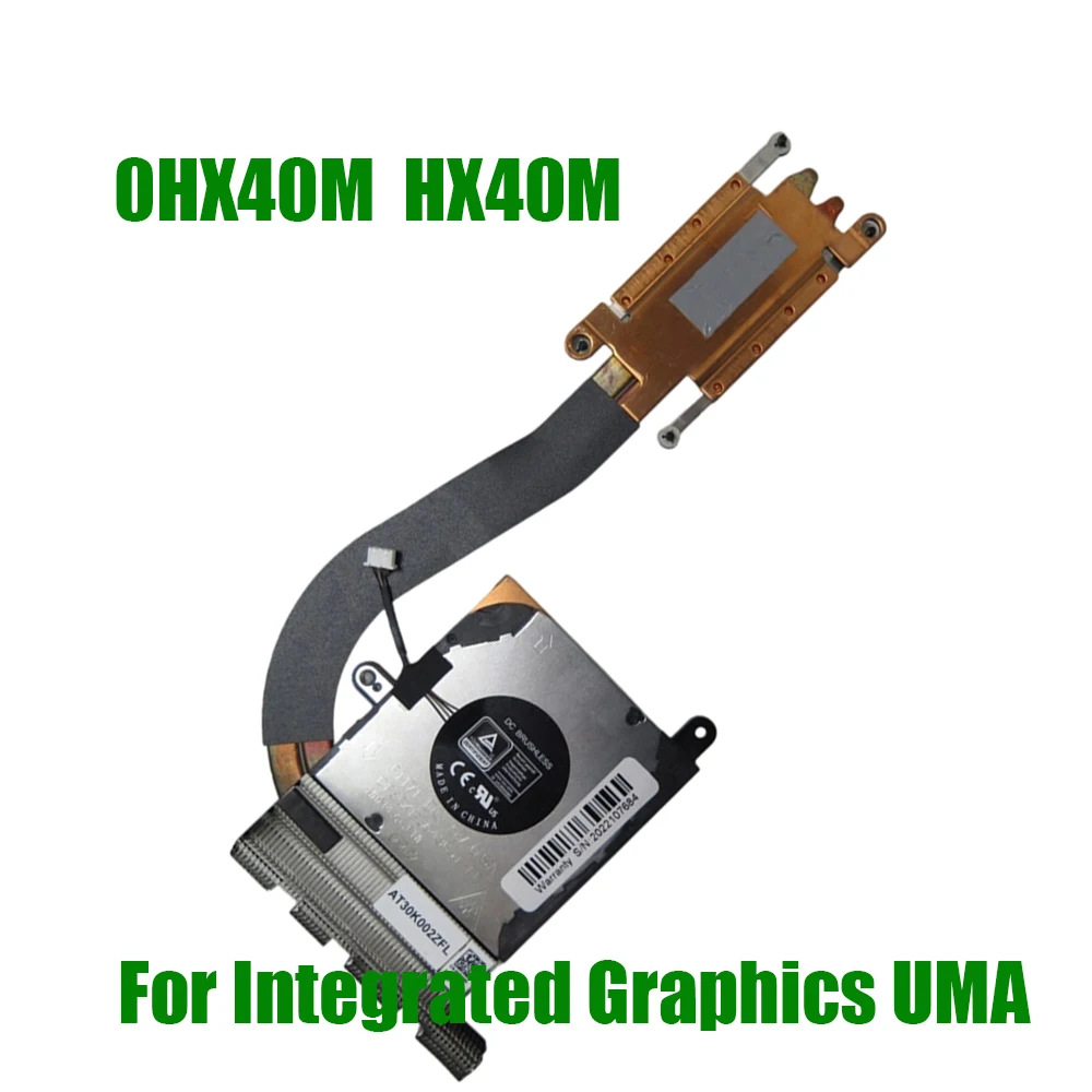 0HX40M HX40M CPU Heatsink&Fan For DELL For Latitude 5420 EG50050S1-CH10-S9A AT30K002ZAL 5K2203TAF5 UMA AT30K002ZVL BAPA0606R5HY0
