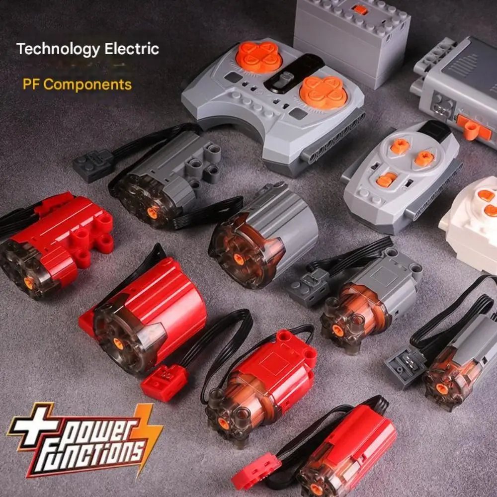 

PF MOC Building Blocks 2.0 Upgraded Version Gray/Red Technical Motor Parts Power Functions M/L/XL