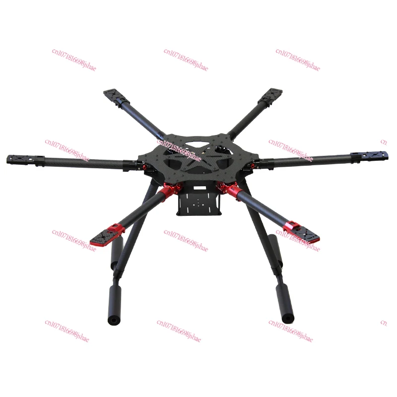 

Multi-Autogyro 6-Axis Flight Device Aerial Photography Mapping Load Rescue X6 Multi-Axis Carbon Fiber Folding Rack