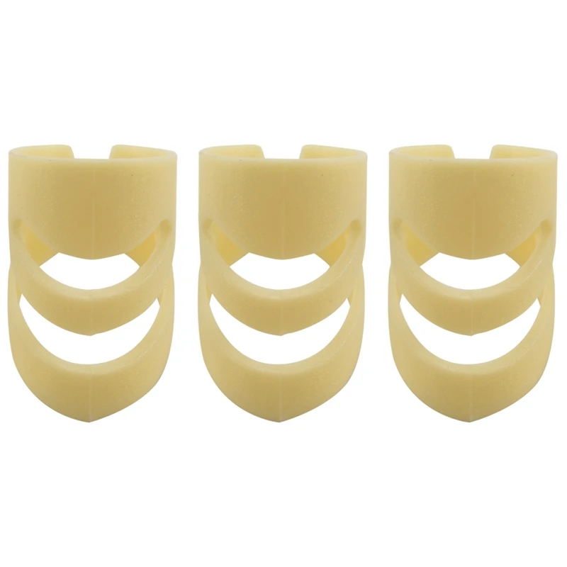 3 Stuks Plectrums Elektrisch Akoestische Gitaar Ukelele Wijsvinger Picks Alaska Pick Gitaar Snaarinstrument Deel Accessoires