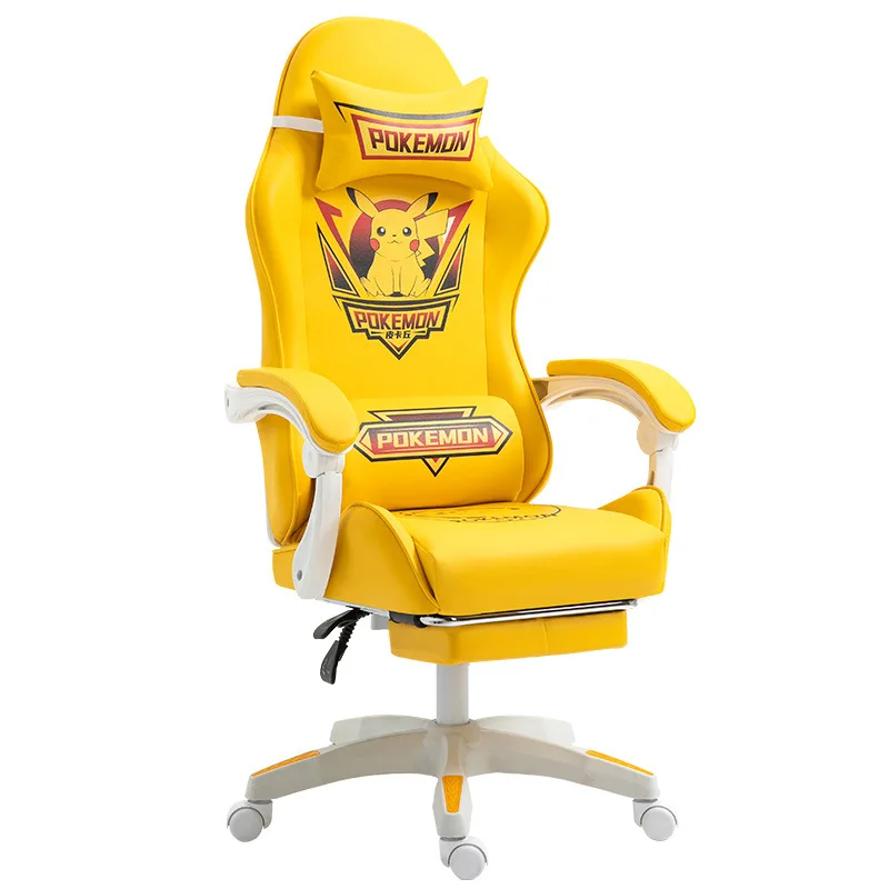 2024 Manufacturer Direct Leather Ergonomic Computer Game Executive Chair For Games with Footrest