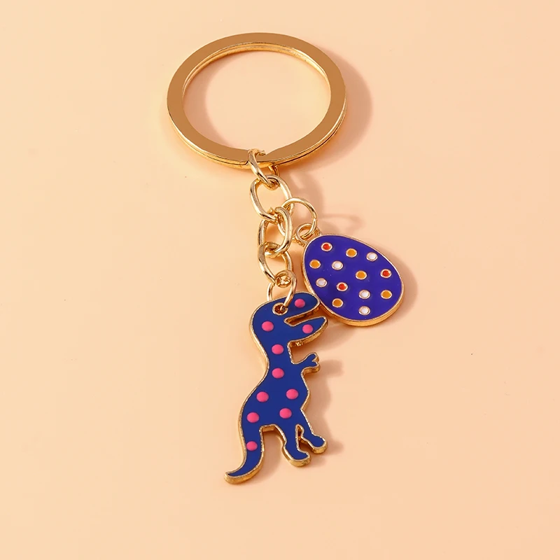 Niedliche Emaille Elefant Katze Schlüssel bund Frauen Mädchen Tier Schlüssel ring Anhänger für Auto Schlüssel halter Handtasche Charms DIY Schmuck Geschenk – Detail 6