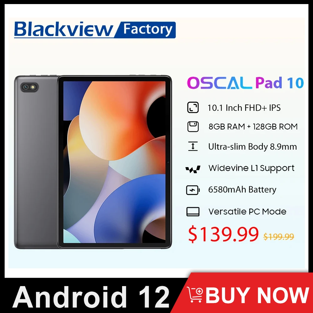 مراجعات ونصائح حول جهاز Blackview Oscal Pad 10: جهاز لوحي بحجم 10 بوصات يناسب كل احتياجاتك