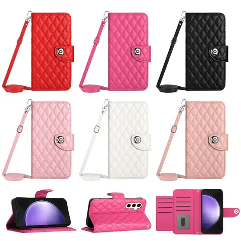 Étui portefeuille à sangle pratique pour itel CITY 100 Power 70 A95 A90 A80 A58 Lite A50 A49 A23 A18 Multi 7 cartes, housse en cuir à bandoulière