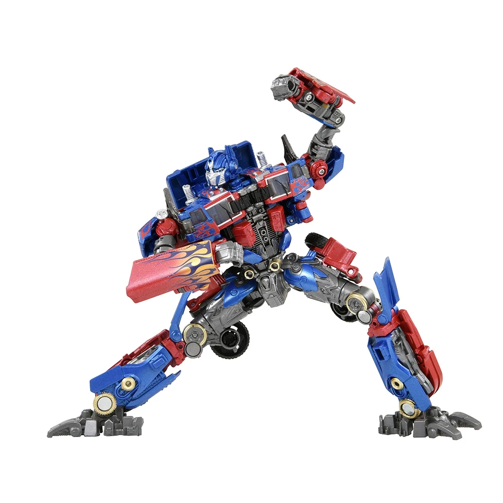 [In-Stock] Transformers Premium Finish PF SS-05 Optimus Prime Exquisite 16.5cm Voyager Class Action Figure Robot Model Toys