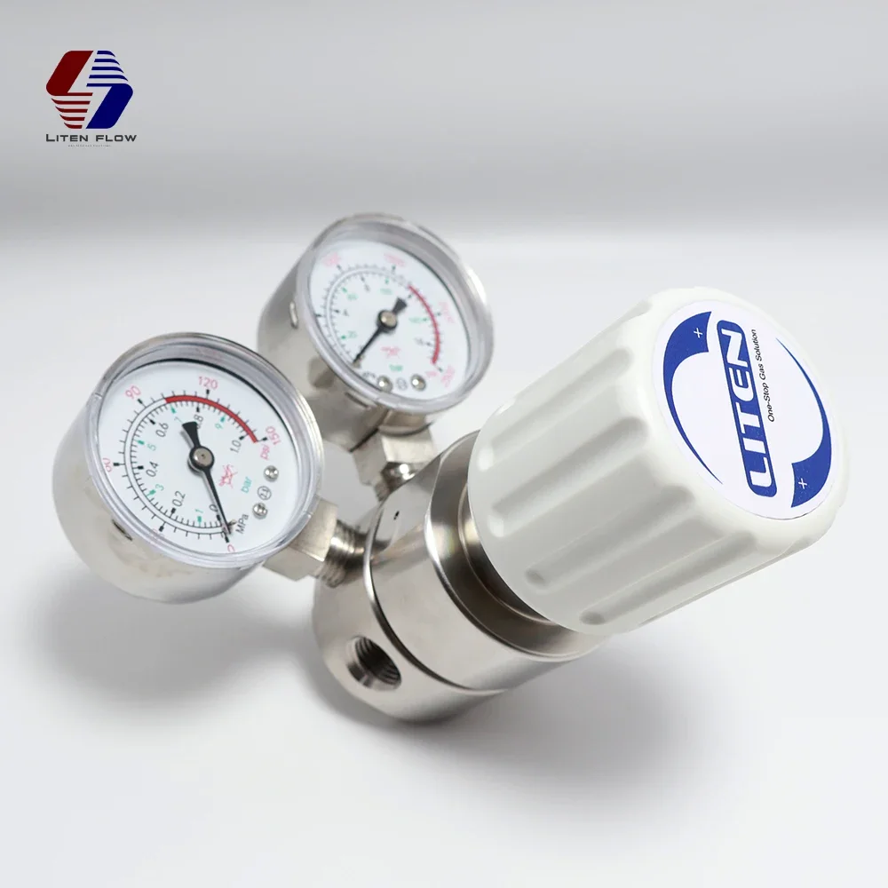 SS316 150 Bar Cylinder High Pressure Gas Regulator For Industrial