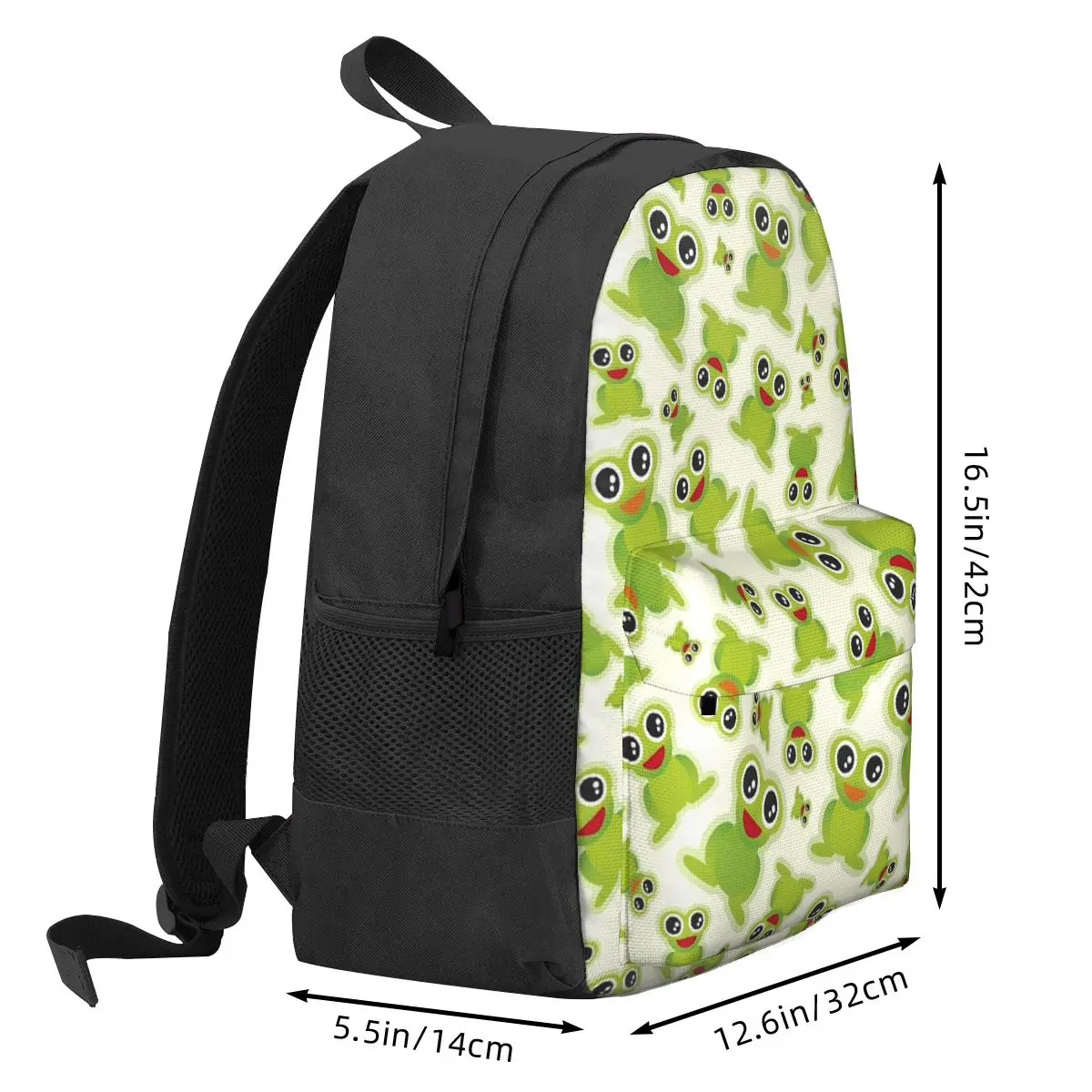 Cartoon Frosch Rucksäcke Jungen Mädchen Bücher tasche Kinder Schult aschen Cartoon Kinder Rucksack Reise Rucksack Umhängetasche große Kapazität