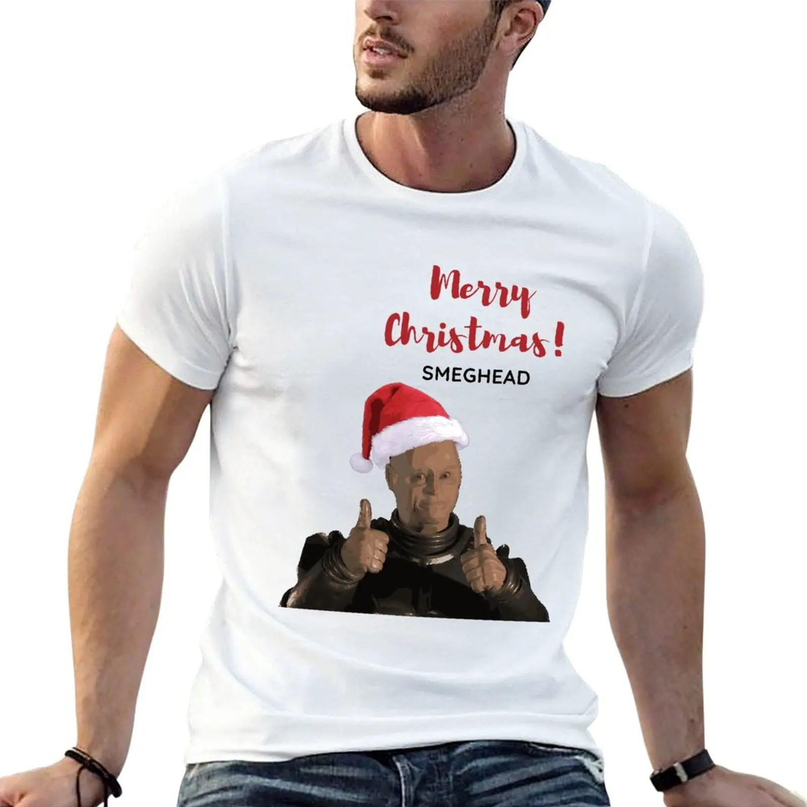 New Merry Christmas Smeghead T-Shirt boys t shirts hippie clothes plus size tops quick drying shirt oversized t shirts for men