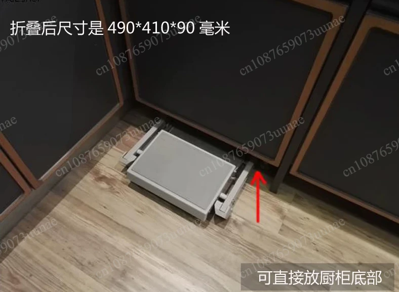 Portable Folding Step Ladder Stool Stable Anti-slip Pedal Household Ladder for Kitchen Cabinet High Place Picking