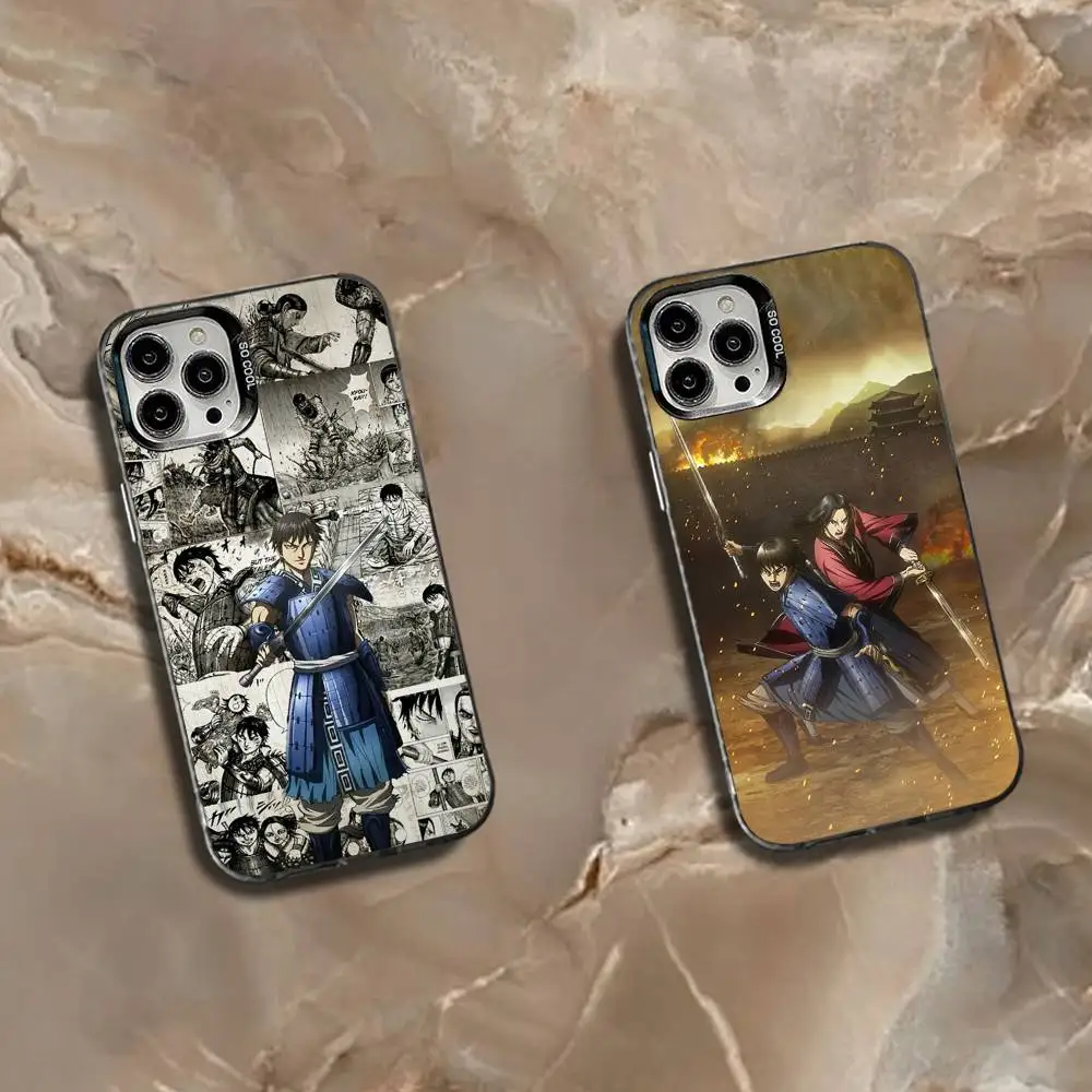 K-Kingdom 6th Season-E Phone Case For iPhone 17,16,15,14,13,12,11,Mini,Pro,SE,MAX White Matte Shockproof Cover