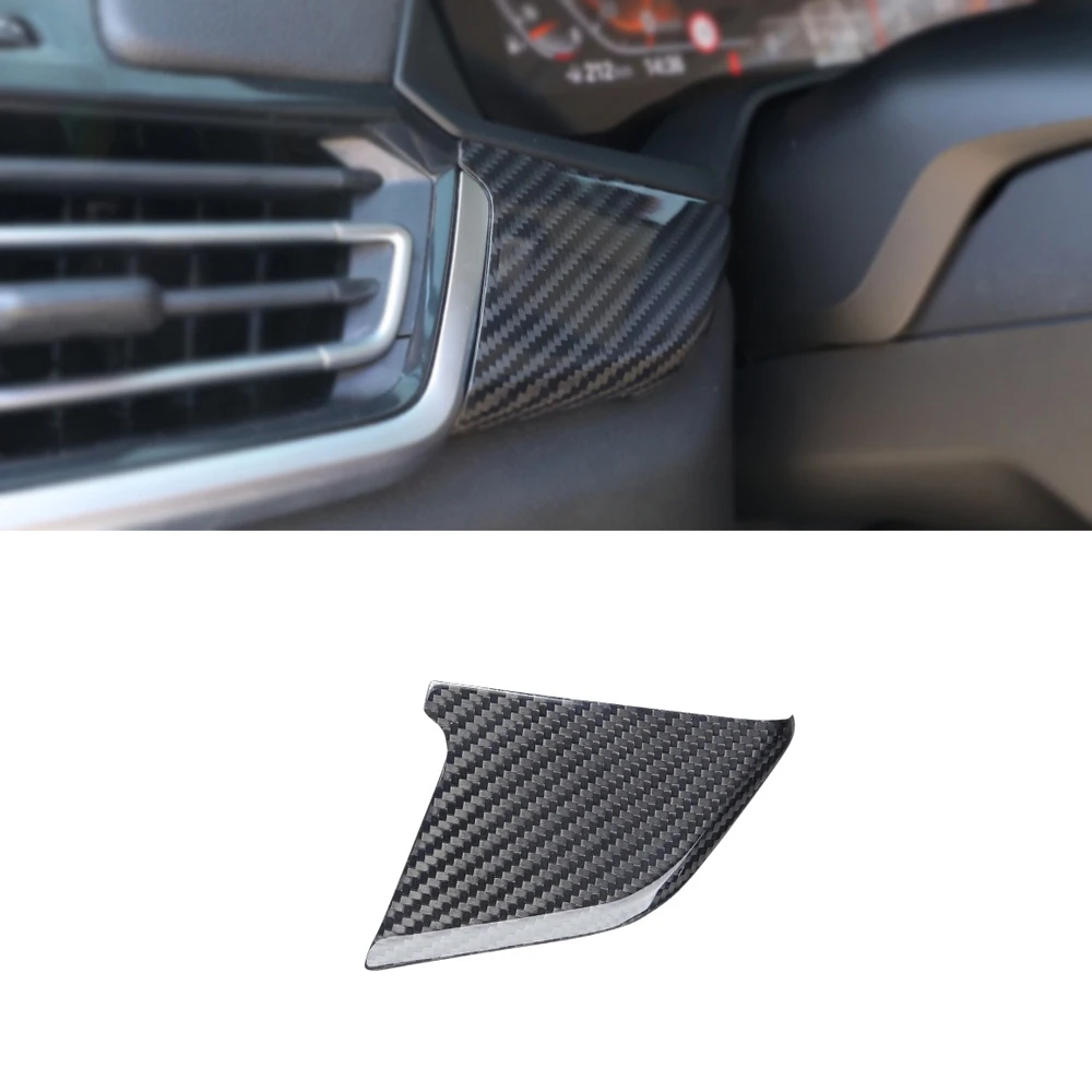Real Dry Carbon Interior Center Dashboard Kit Dash Cover For BMW X5 G05 2019up