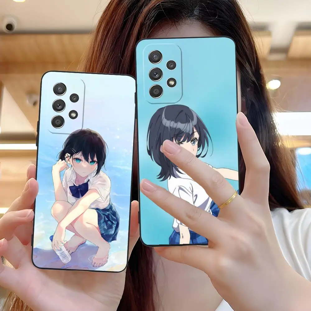 Chitose Ramune Bottle Yuzuki Nanase Phone Case for Samsung Galaxy M55 54 42 35 34 33 32 23 22 15 14 13 12 F55 5G Soft Shockproof