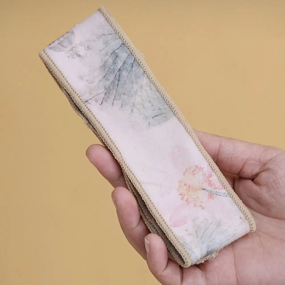 

Flower Tea Set Protective Cover Chinese Style Bump-proof Teapot Cover Cloth Tea Accessories Protection Anti-Drop