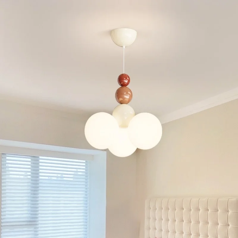 

2025 Новый светильник принцессы для девочек, детская комната, спальня, подвесной светильник для столовой