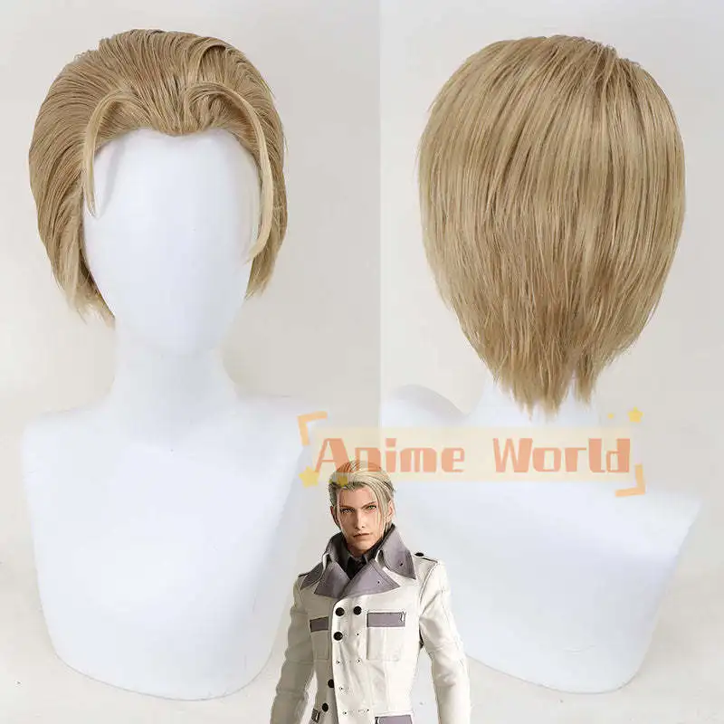 Final Fantasy VII Remake Rufus Shinra Cosplay Wig