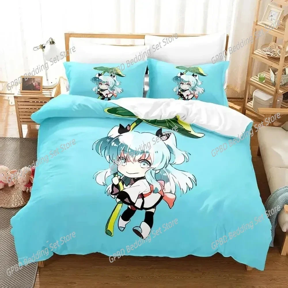 

Anime Sora No Method Celestial Method Comfortable Duvet Cover Pillowcase Bedding Set Children Bedroom Decoration Home Textile