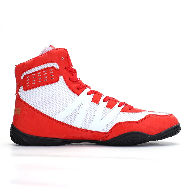 Professional Non Slip Wrestling Shoes Breathable Boxing Training Shoes Comfortable Combat Sneakers Competition Sports Shoes