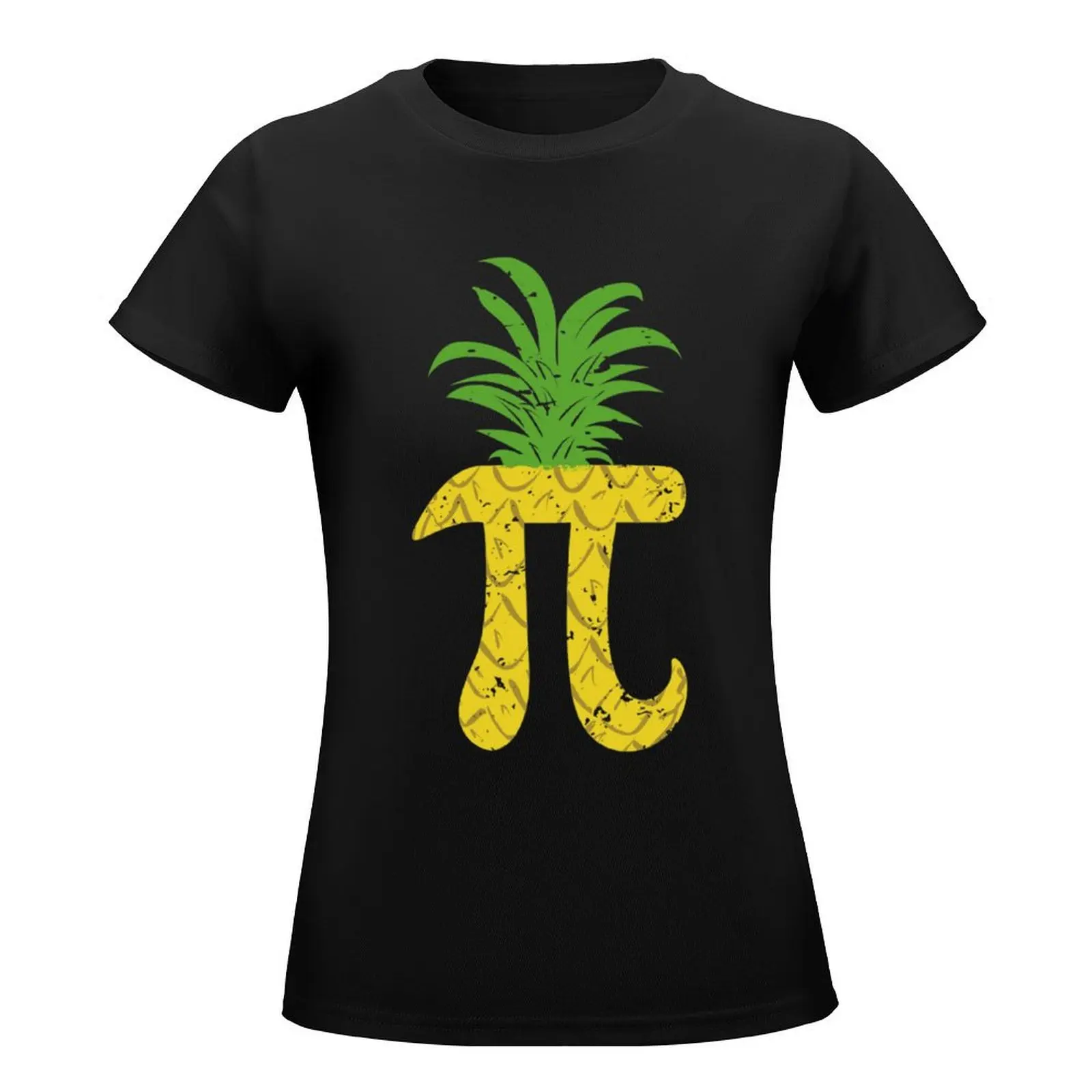 Pi Number Pinapple Joke Pi Day ,Pi Day 2022 Fun Jokes Pinapple Day T-Shirt lady clothes Aesthetic clothing t shirt for Women