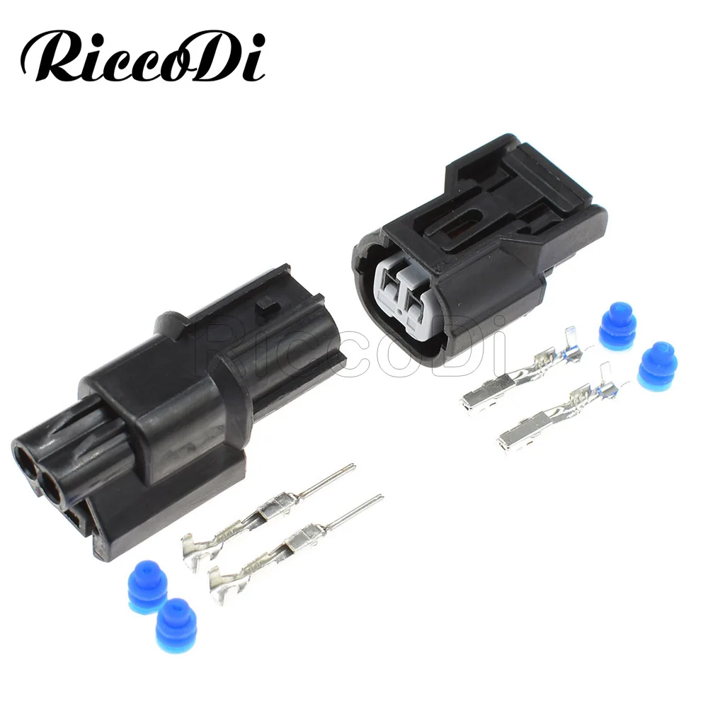 1-20 juegos de conector de enchufe de cable de luz de Sensor de temperatura de 2 pines 6188-0589 6189-0890 para Honda 91706-PLC-0030-H1