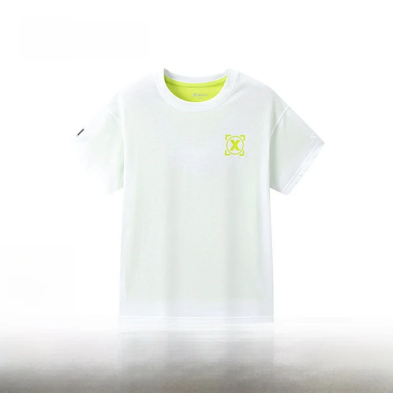 xtep-t-shirt-d'ete-sportif-a-col-rond-et-manches-courtes-pour-enfants-haut-decontracte-en-coton-respirant-et-doux-pour-la-peau-pour-garcons