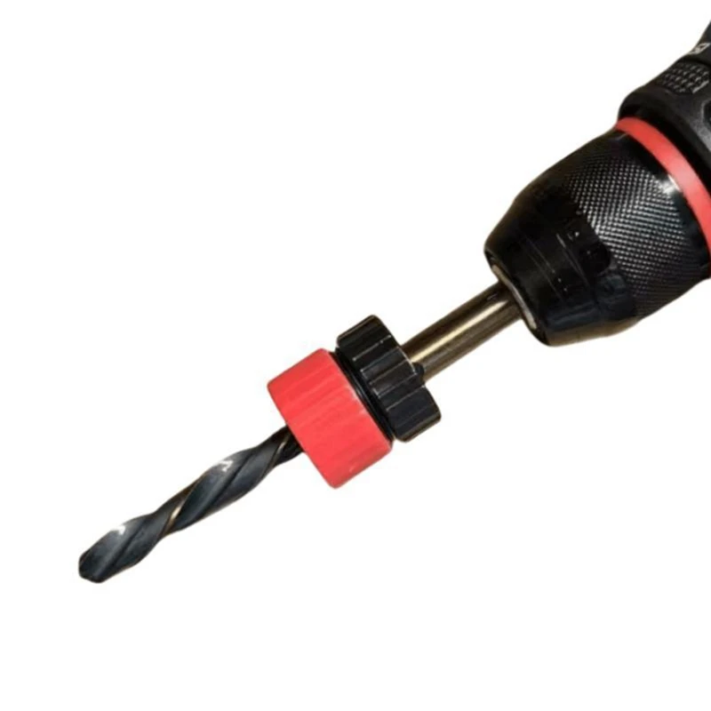 ขาย TOP 3 ชิ้นปรับเจาะหยุดชุดสําหรับเจาะ Bits งานไม้เครื่องมือ Countersink เจาะความลึก Stopper COLLAR