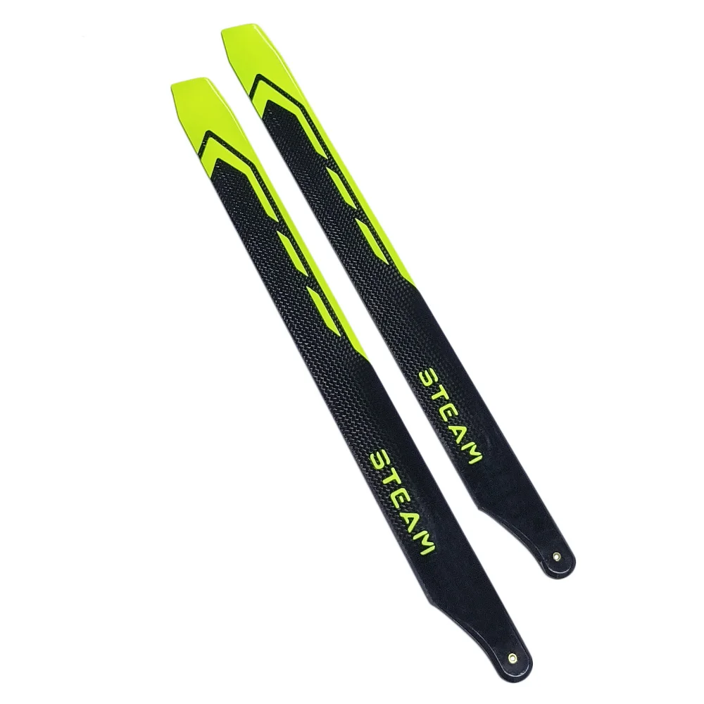 Steam 390MM 420MM Carbon Fiber Main Blade For AK400 AK420 Goosky RS4 SAB 380 420 Helicopter