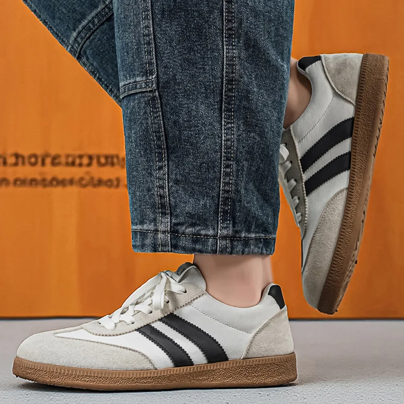 Herren Leichte Casual Laufschuhe, Stylische Ganzjahres-Vielseitige Skateschuhe für Männer – Detail 8