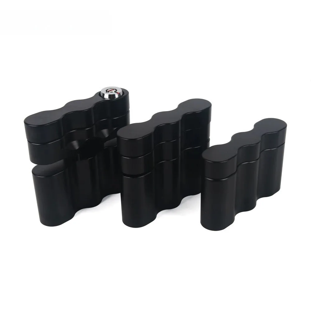 Hot Sale Aluminum Fuel/Water Tank Mounting Bracket with Lock Keys, Spare Gas Can Tray Clamp for Car Motorcycle ATV, Universal