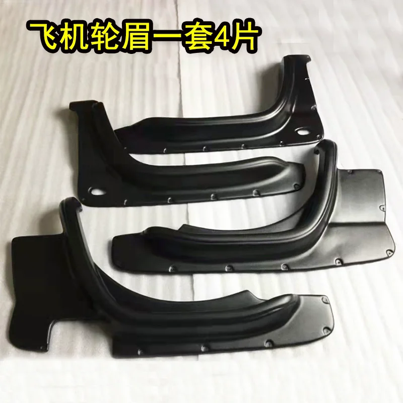 Wheel Eyebrow for Suzuki Jimny JB43 2007-2017 modified side skirt Fender Flares Arch Protector Mudguard Guard body kit