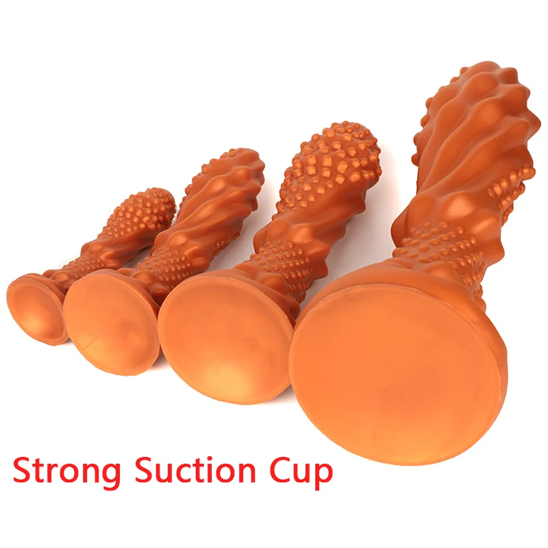 Wolf Tooth Stick Huge Long Anal Plug Big Dildo Butt Plug Anus Expansion Stimulator Prostate Massage Anal Sex Toys for Woman Men view 5