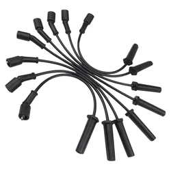 8pcs Spark Plug Wire Ignition Cables 88894394 for CADILLAC ESCALADE EXPRESS SILVERADO,for GMC SAVANA SIERRA YUKON,for HUMMER H2