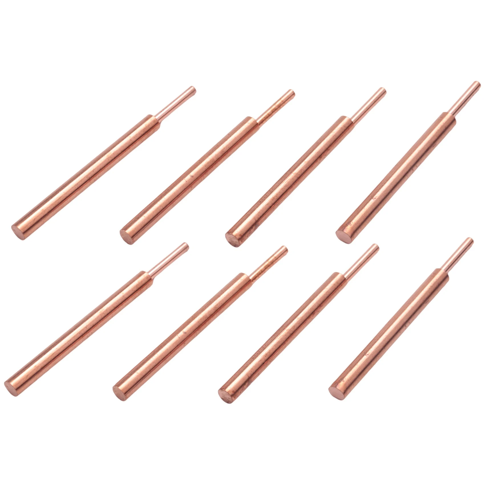 8PCS Welding Needle Aluminum Oxide 3mm Eccentric Rod Welding Machine Welding Pen Brazing Battery Nickel Plate