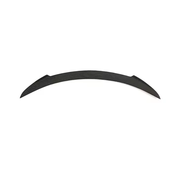 Product Customization Carbon Fiber Rear Trunk Spoiler forTesla Model S 85 P85 2014-2016 black primmer