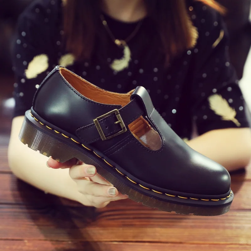 Spring and Autumn Casual Shoes for Men and Women 2025 Fashion Mary Jane Shoes Women Thick-soled British Business Casual Shoes 45