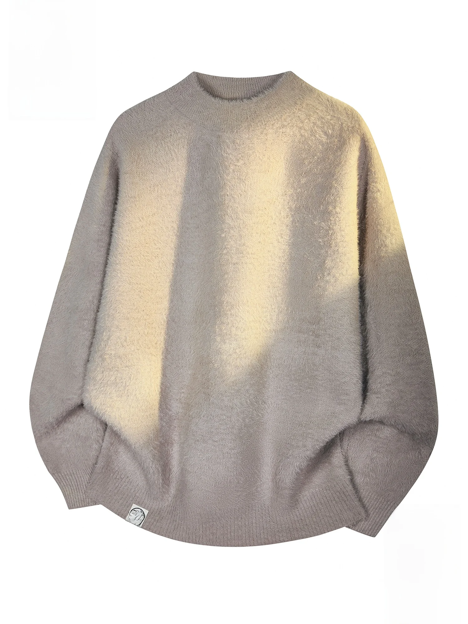 

Мужской вязаный свитер Paul Frank Monkey с круглым вырезом, свободного кроя, зимний, модный, из имитации норки, повседневный, из полиэфирного волокна, с длинными рукавами