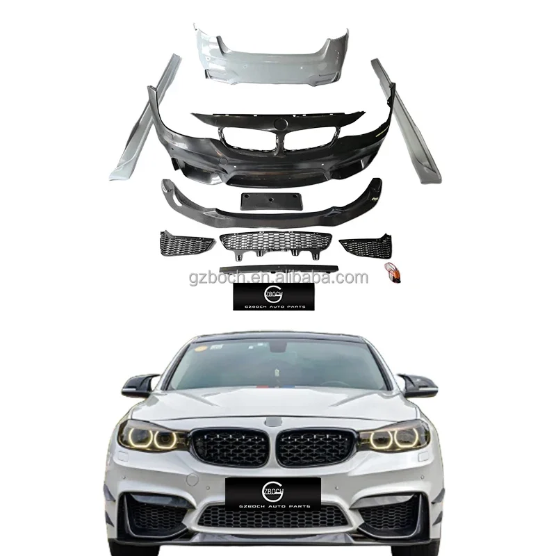 

body kits for BMW F34 3GT upgrade to M4 car bumpers front bumpers rear buppers side skirts