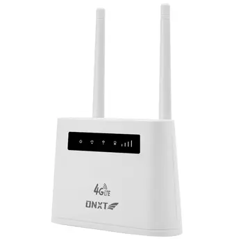 Bezdrátový internetový router 4G LTE 2 antény 150Mbps WiFi modem router RJ11 RJ45 porty se slotem pro SIM kartu pro domácnost/kancelář 10 nejlepší prodej 4G router s RJ11 - №5